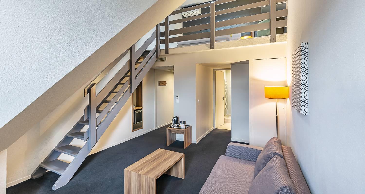 Chambre Double Duplex | Best Western Hôtel Atrium Valence