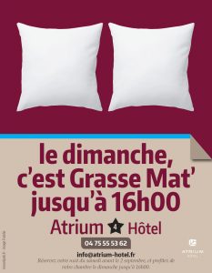 Séjour Valence Grasse mat'